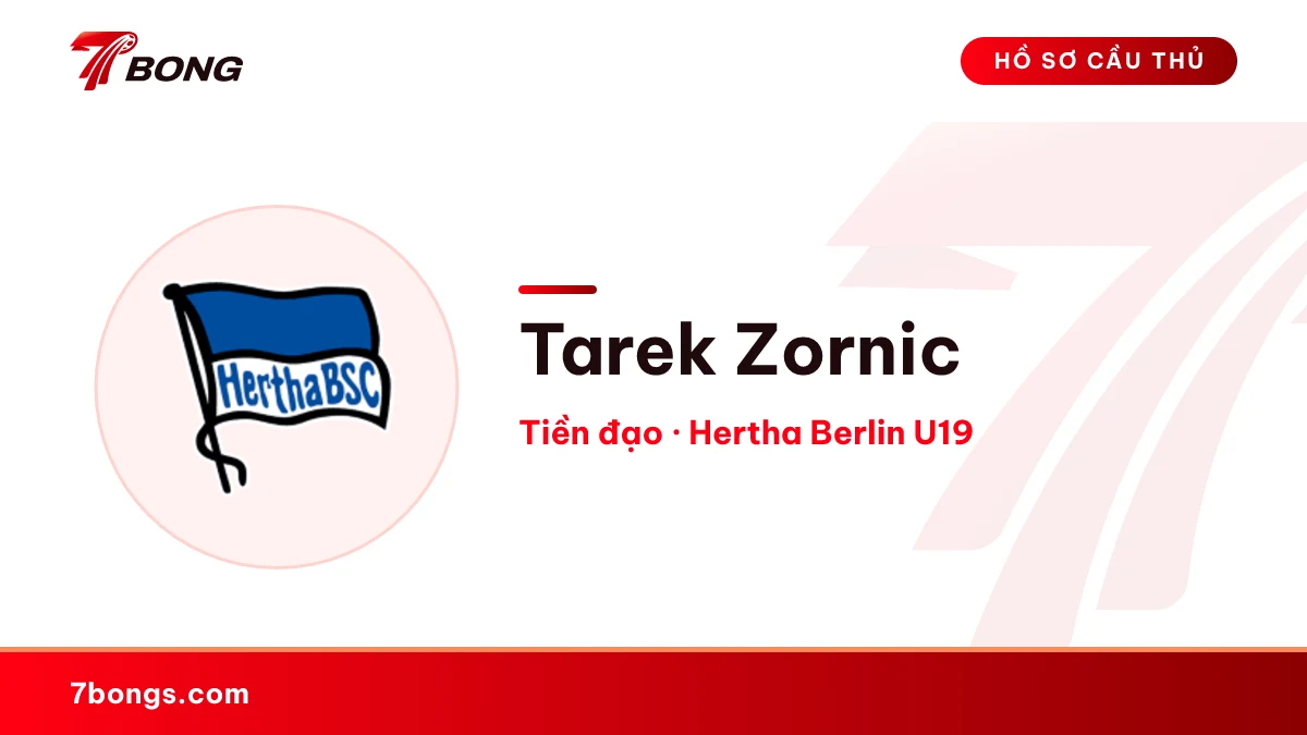 Tarek Zornic — Hertha Berlin U19