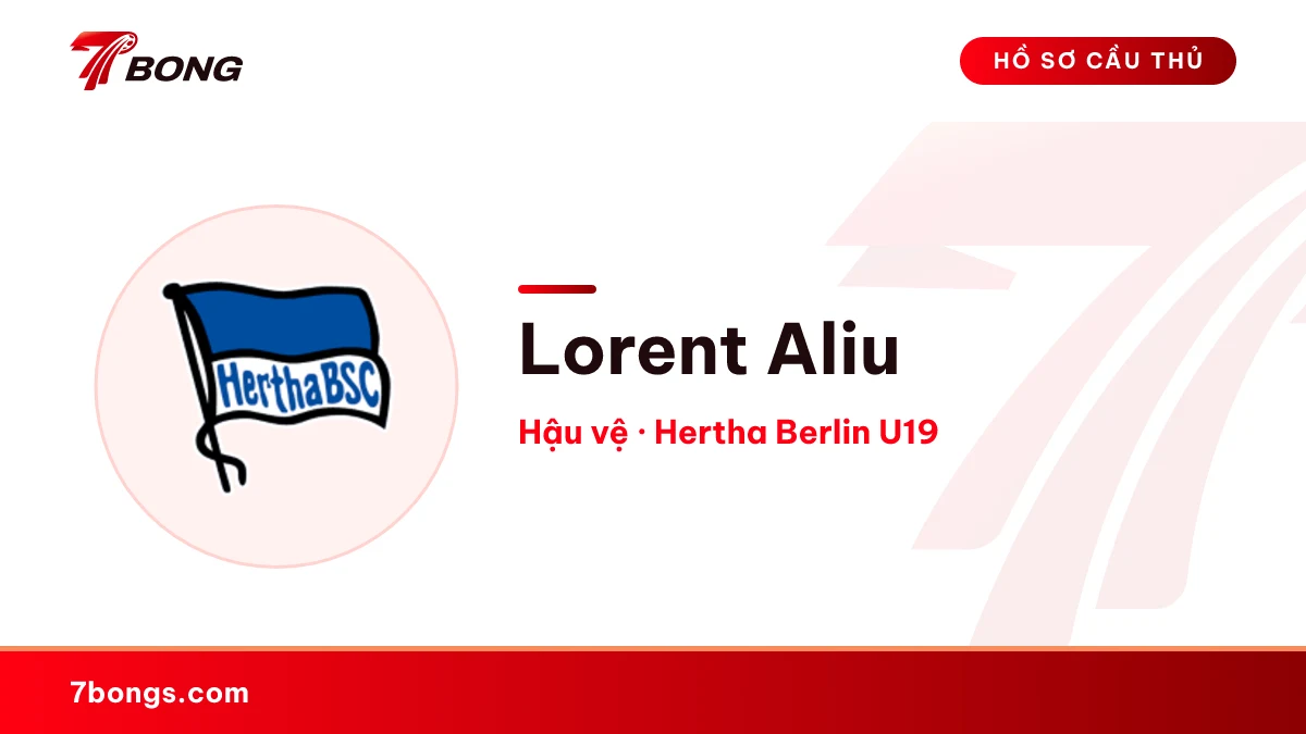 Lorent Aliu — Hertha Berlin U19