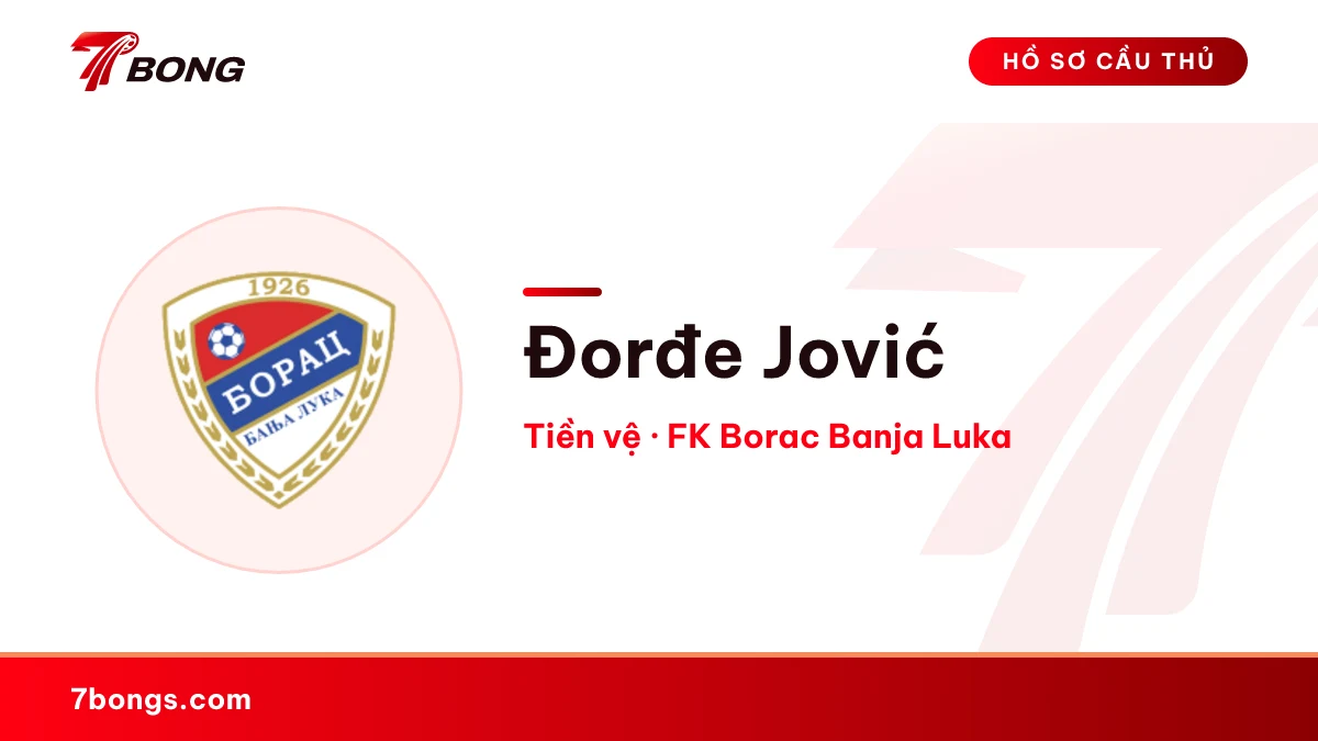 Đorđe Jović — FK Borac Banja Luka