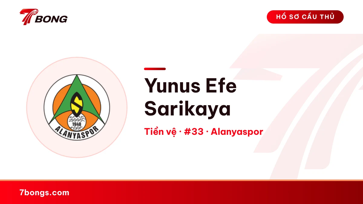 Yunus Efe Sarikaya — Alanyaspor