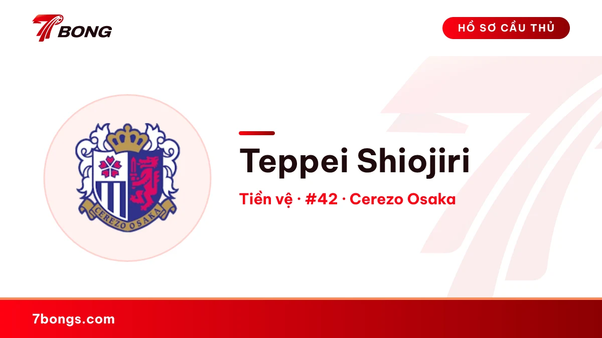 Teppei Shiojiri — Cerezo Osaka