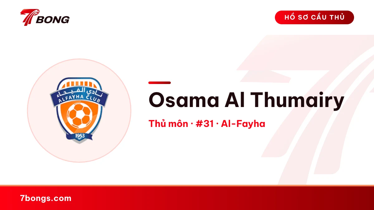 Osama Al Thumairy — Al-Fayha