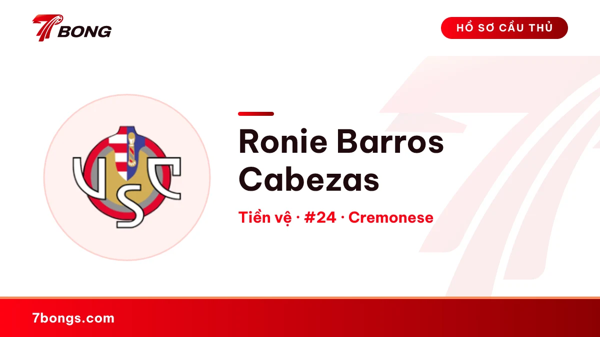 Ronie Barros Cabezas — Cremonese
