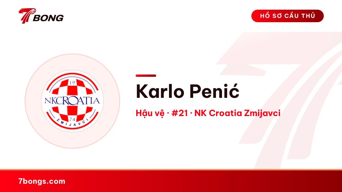 Karlo Penić — NK Croatia Zmijavci