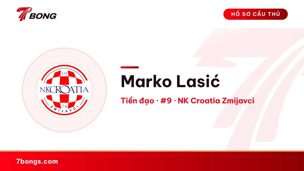 Marko Lasić — NK Croatia Zmijavci