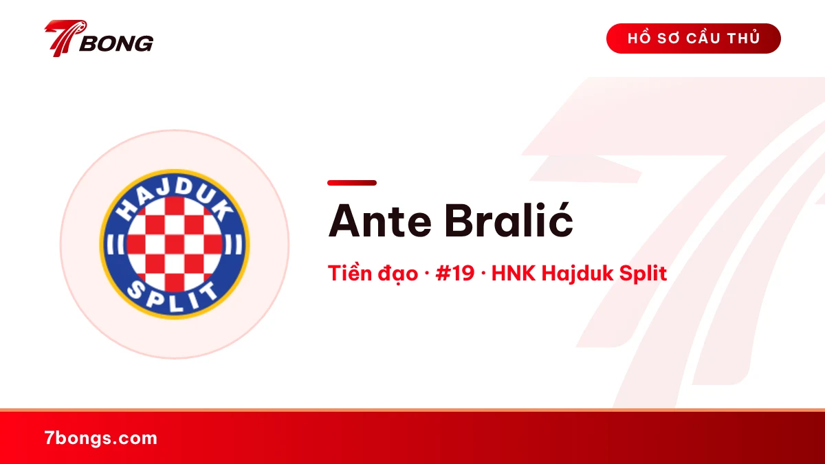 Ante Bralić — HNK Hajduk Split