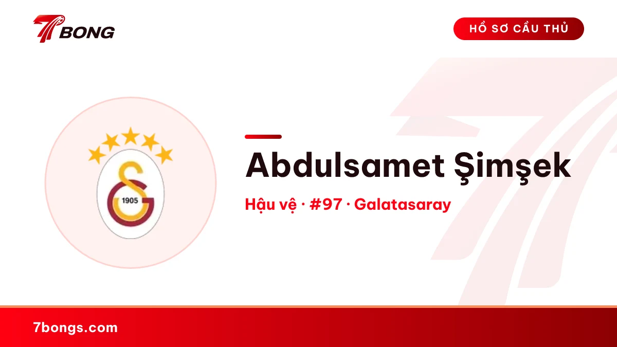 Abdulsamet Şimşek — Galatasaray