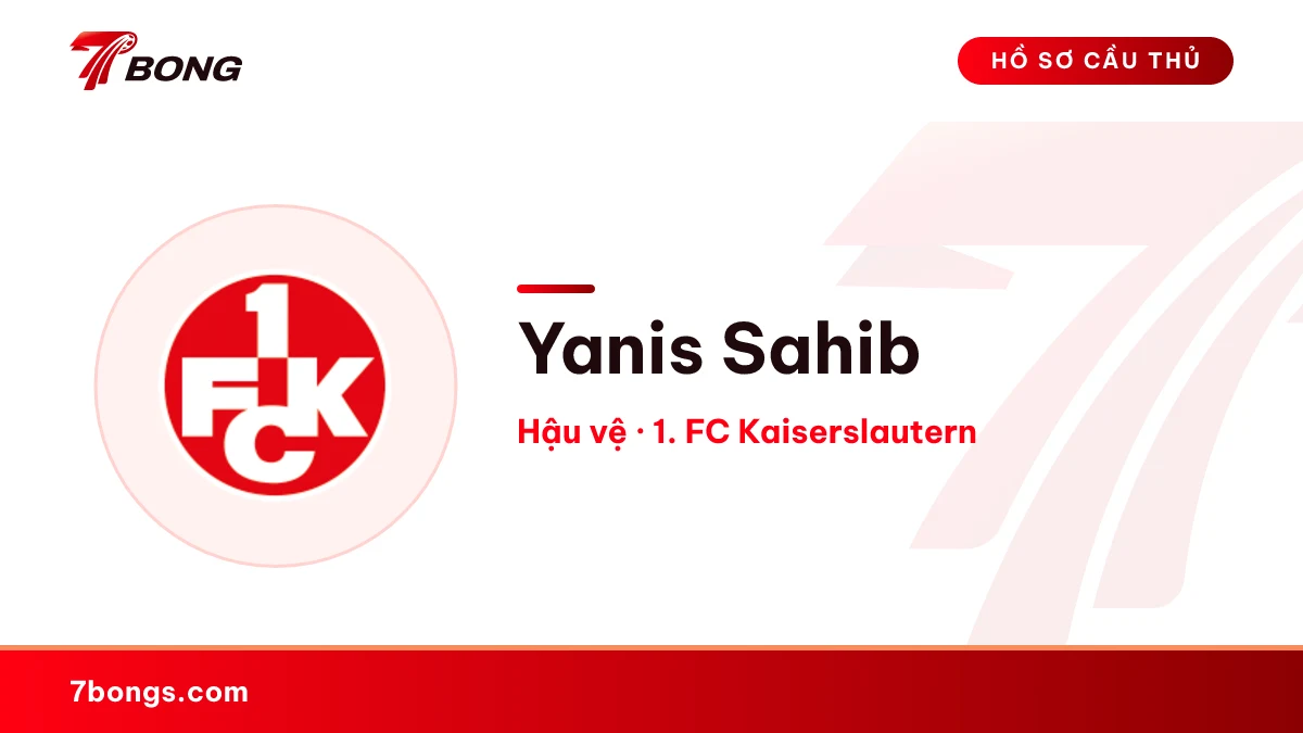 Yanis Sahib — 1. FC Kaiserslautern