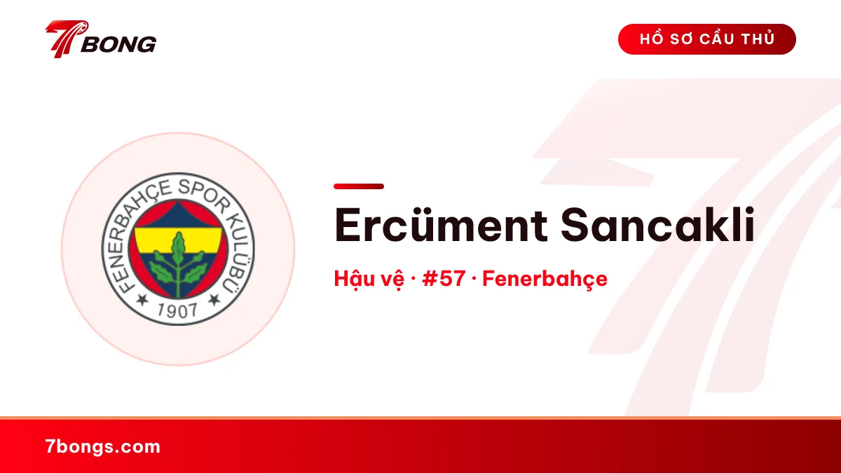 Ercüment Sancakli — Fenerbahçe