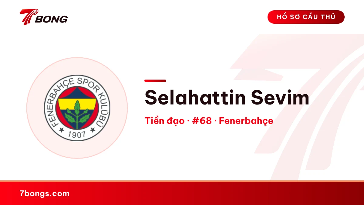 Selahattin Sevim — Fenerbahçe