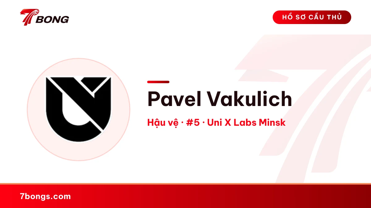 Pavel Vakulich — Uni X Labs Minsk