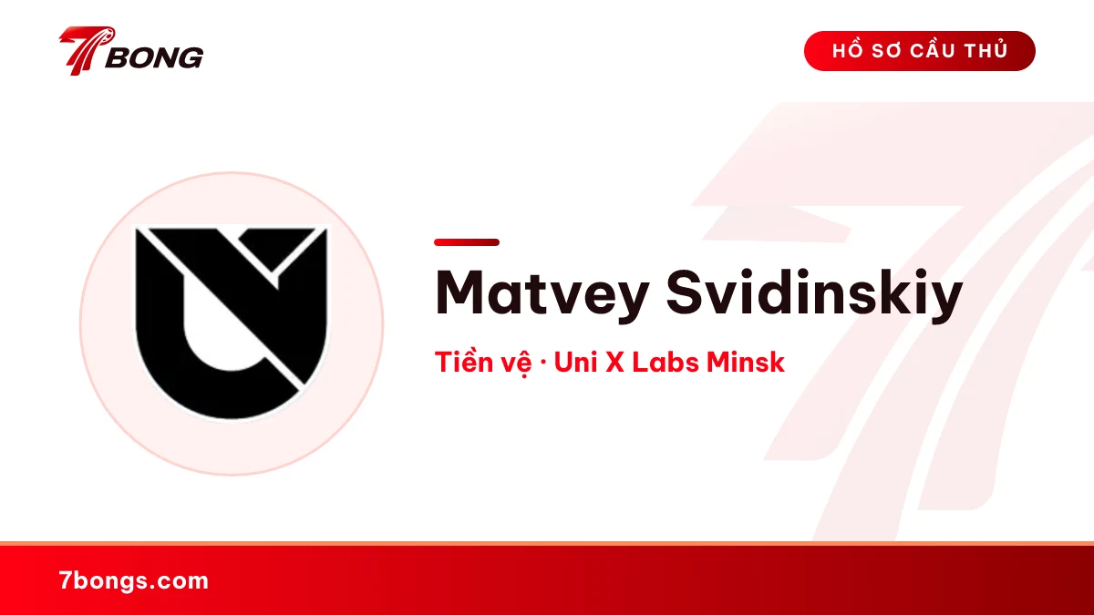 Matvey Svidinskiy — Uni X Labs Minsk