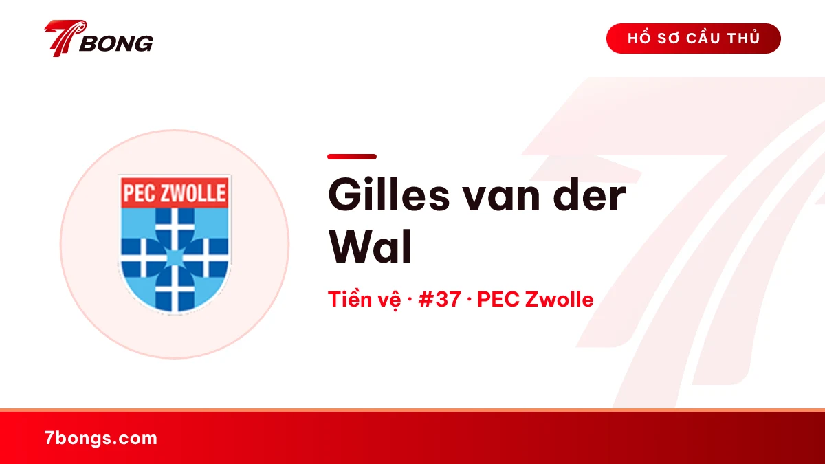 Gilles van der Wal — PEC Zwolle