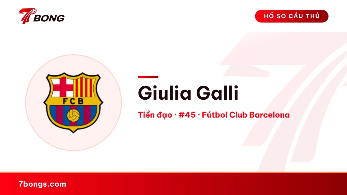 Giulia Galli — Fútbol Club Barcelona