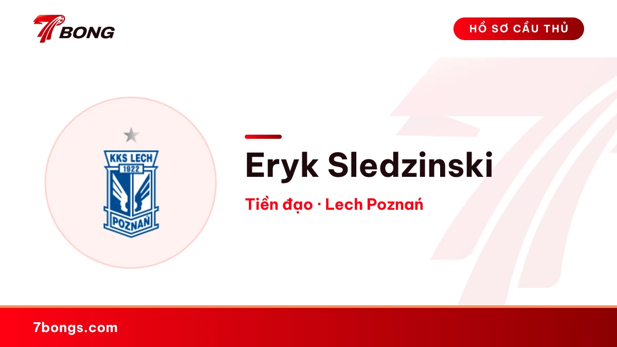 Eryk Sledzinski — Lech Poznań