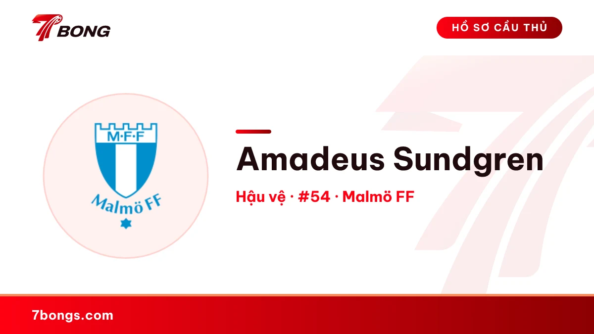 Amadeus Sundgren — Malmö FF
