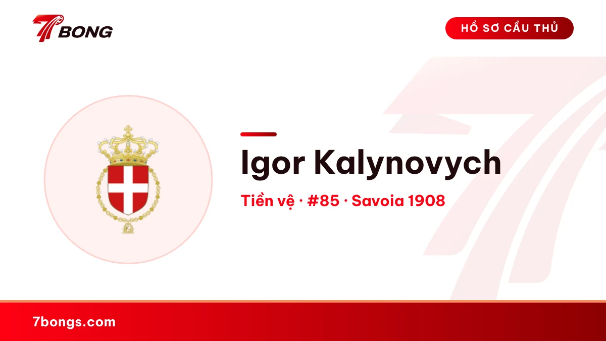 Igor Kalynovych — Savoia 1908