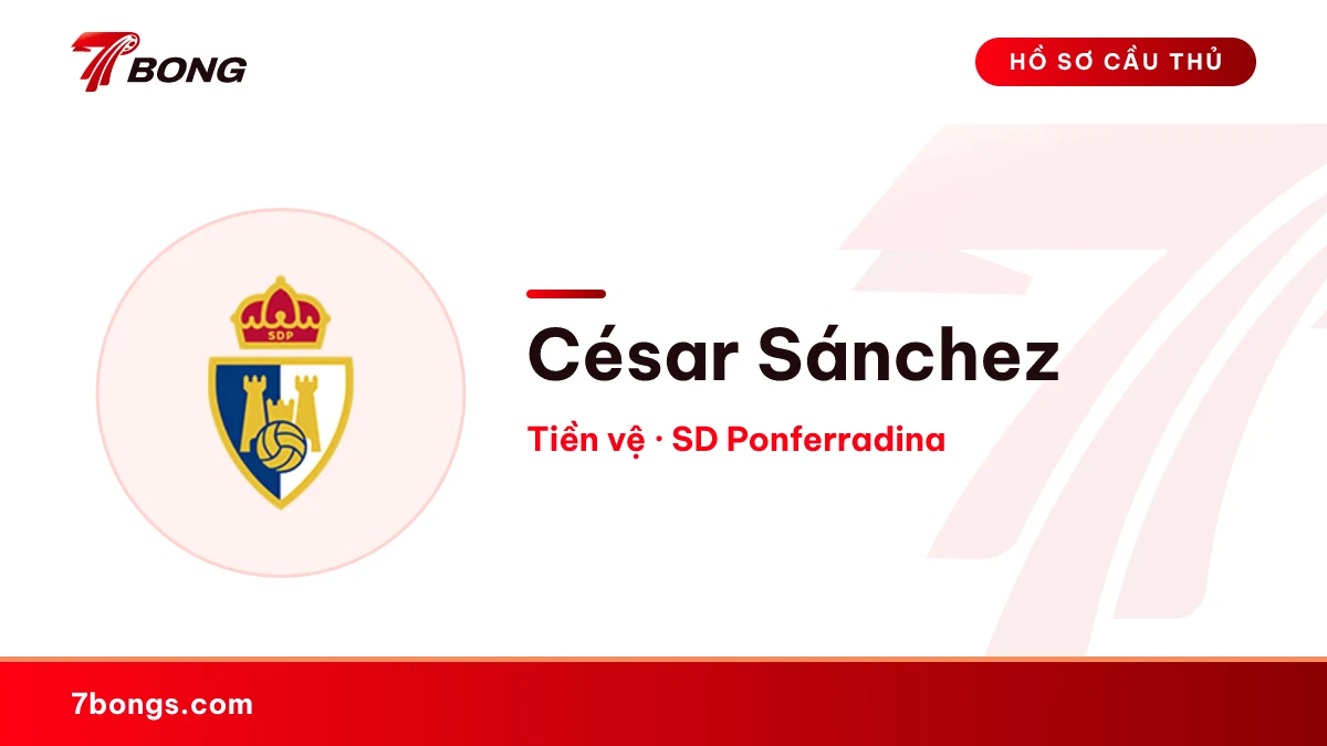 César Sánchez — SD Ponferradina