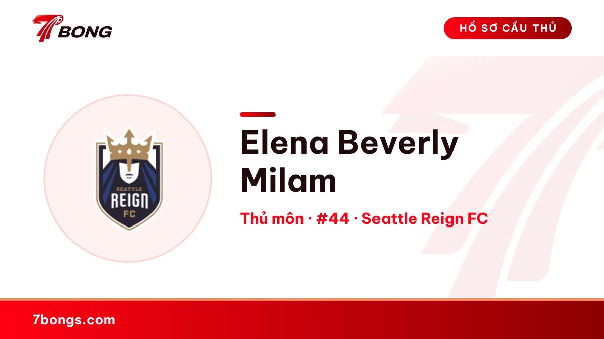 Elena Beverly Milam — Seattle Reign FC