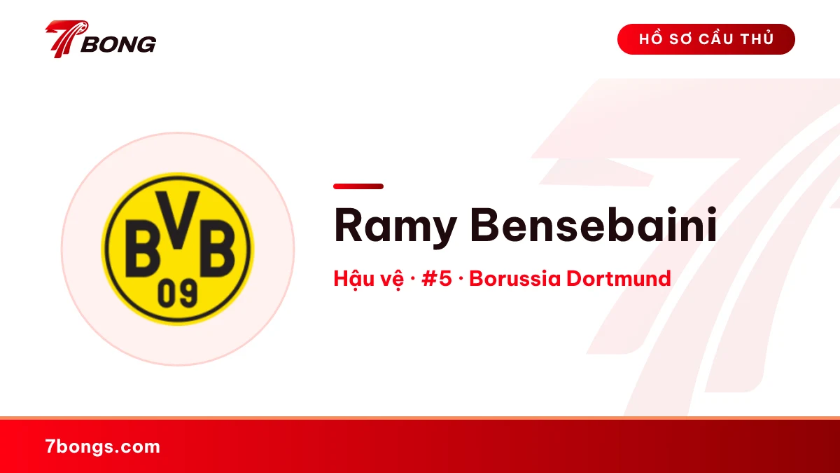 Ramy Bensebaini — Borussia Dortmund