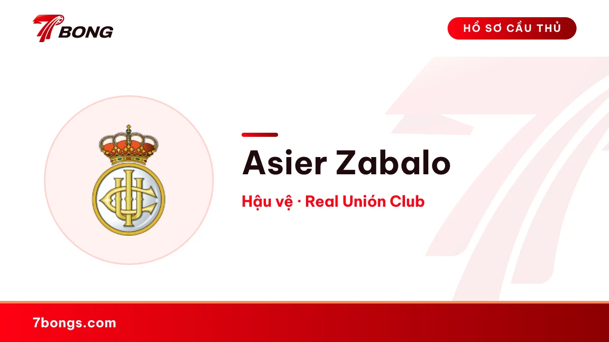 Asier Zabalo — Real Unión Club