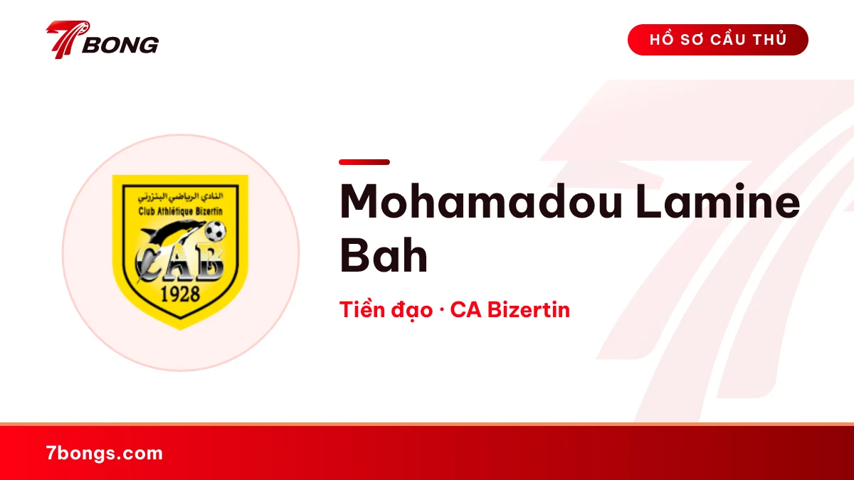 Mohamadou Lamine Bah — CA Bizertin