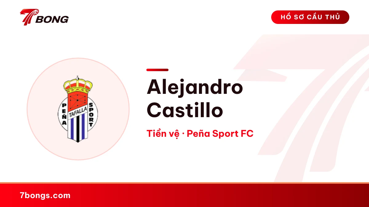Alejandro Castillo — Peña Sport FC