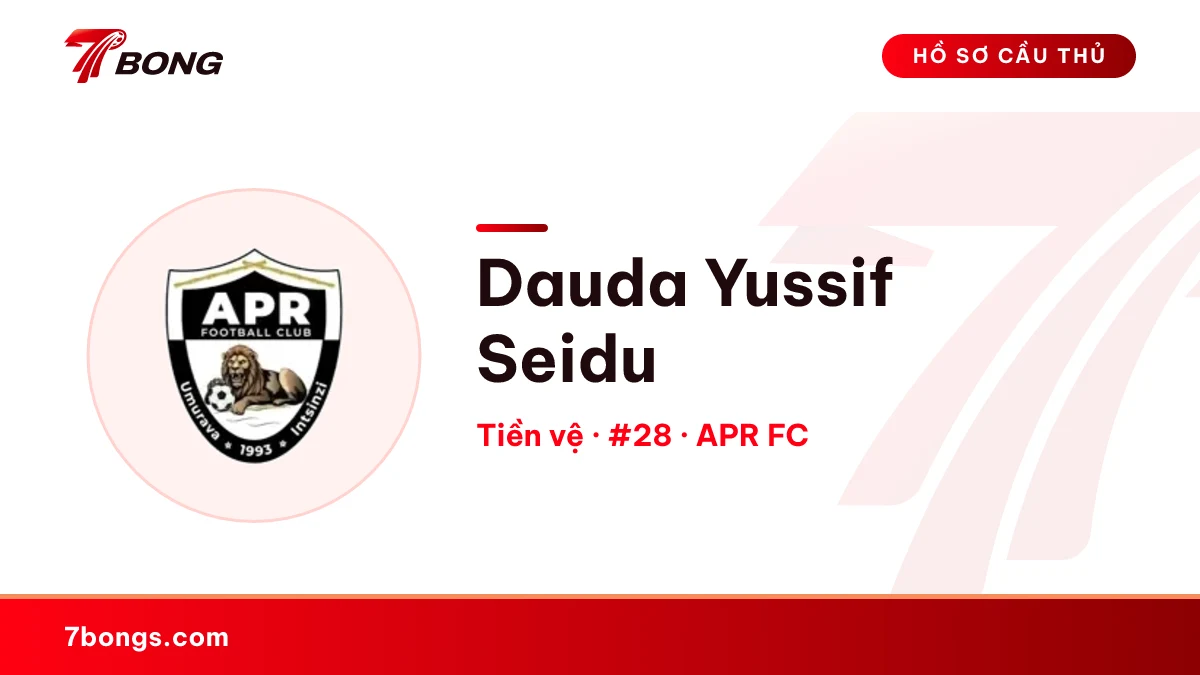 Dauda Yussif Seidu — APR FC
