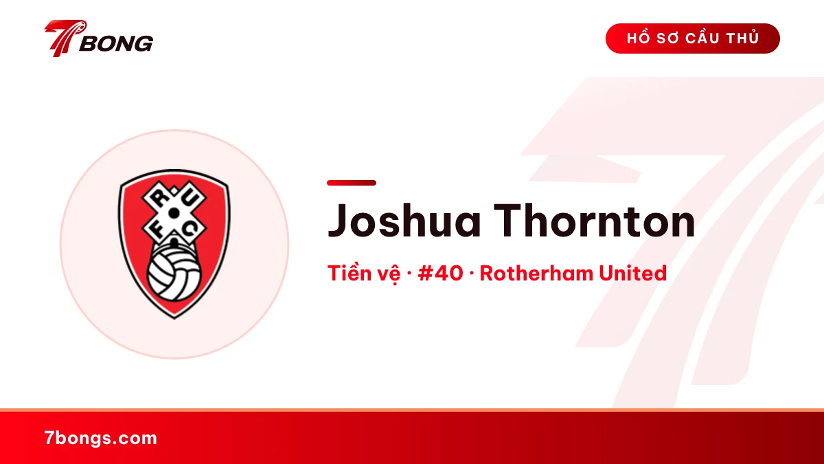 Joshua Thornton — Rotherham United