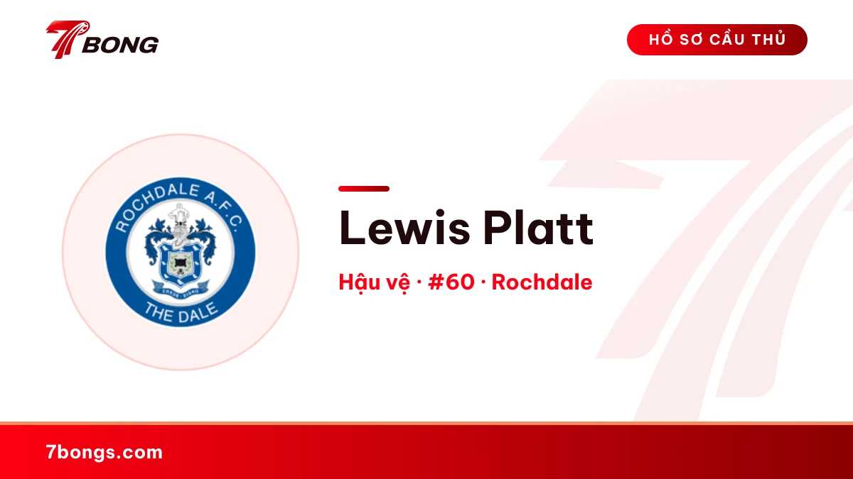 Lewis Platt — Rochdale