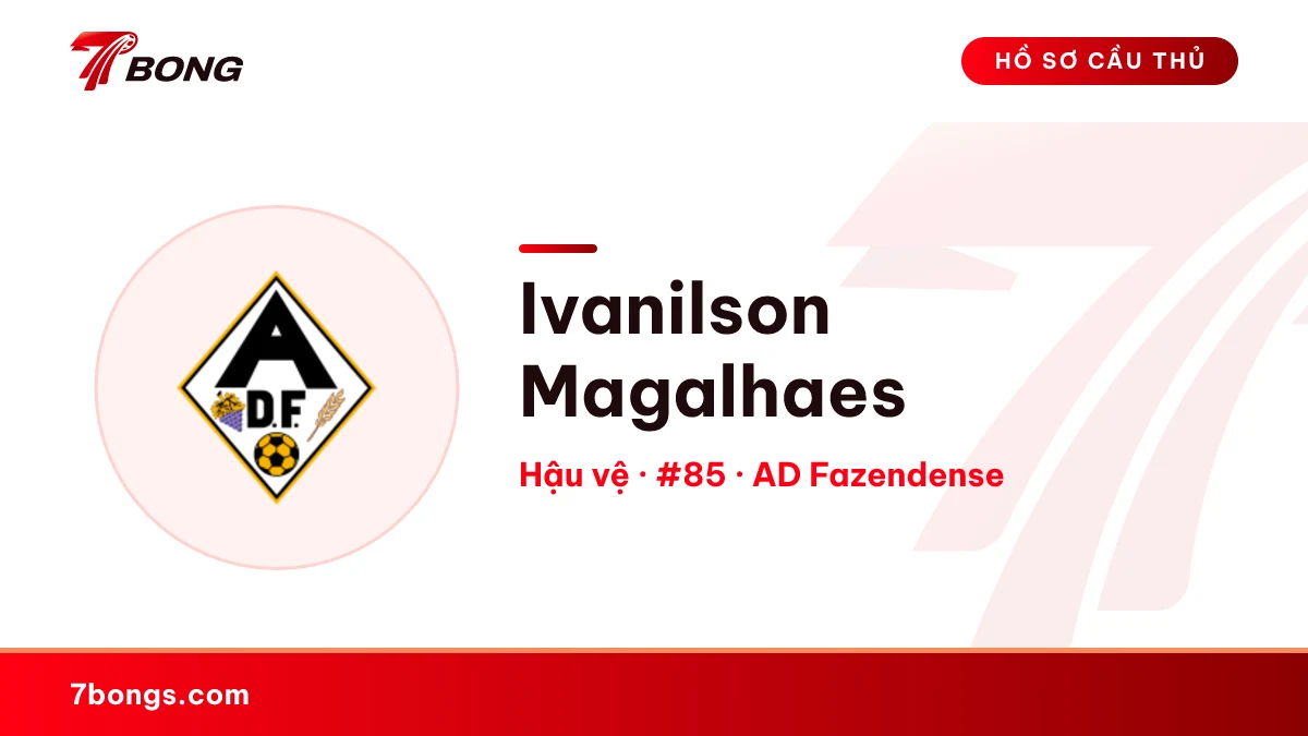 Ivanilson Magalhaes — AD Fazendense