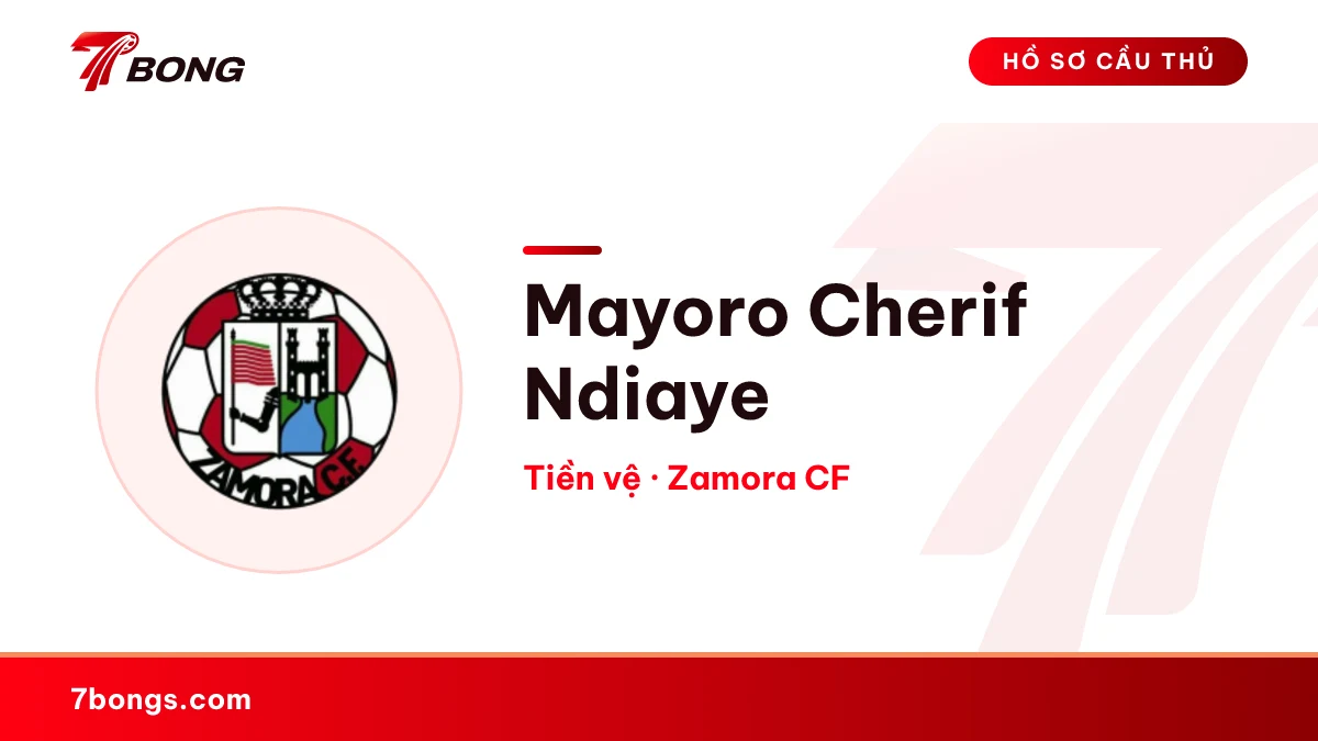 Mayoro Cherif Ndiaye — Zamora CF