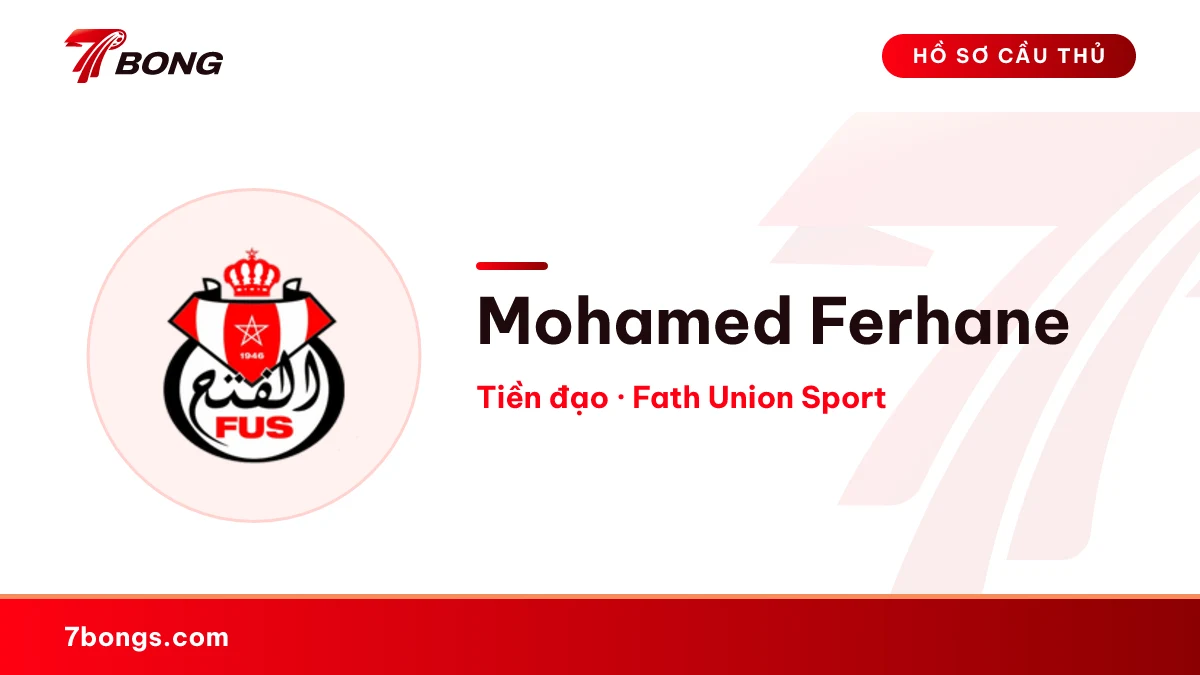 Mohamed Ferhane — Fath Union Sport