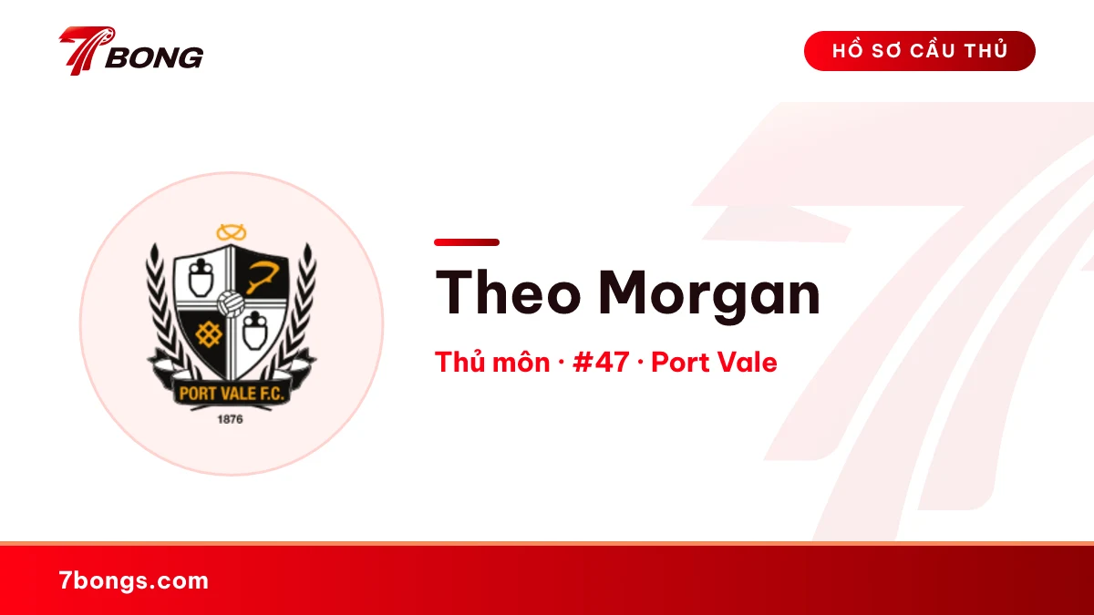 Theo Morgan — Port Vale