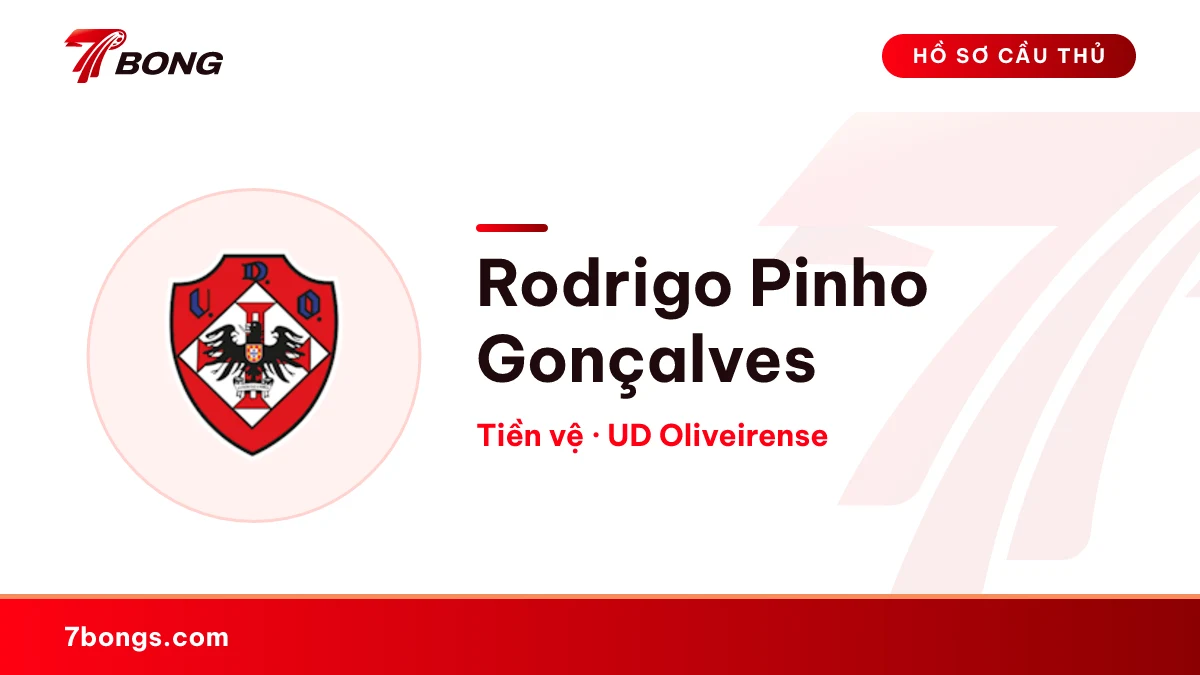 Rodrigo Pinho Gonçalves — UD Oliveirense