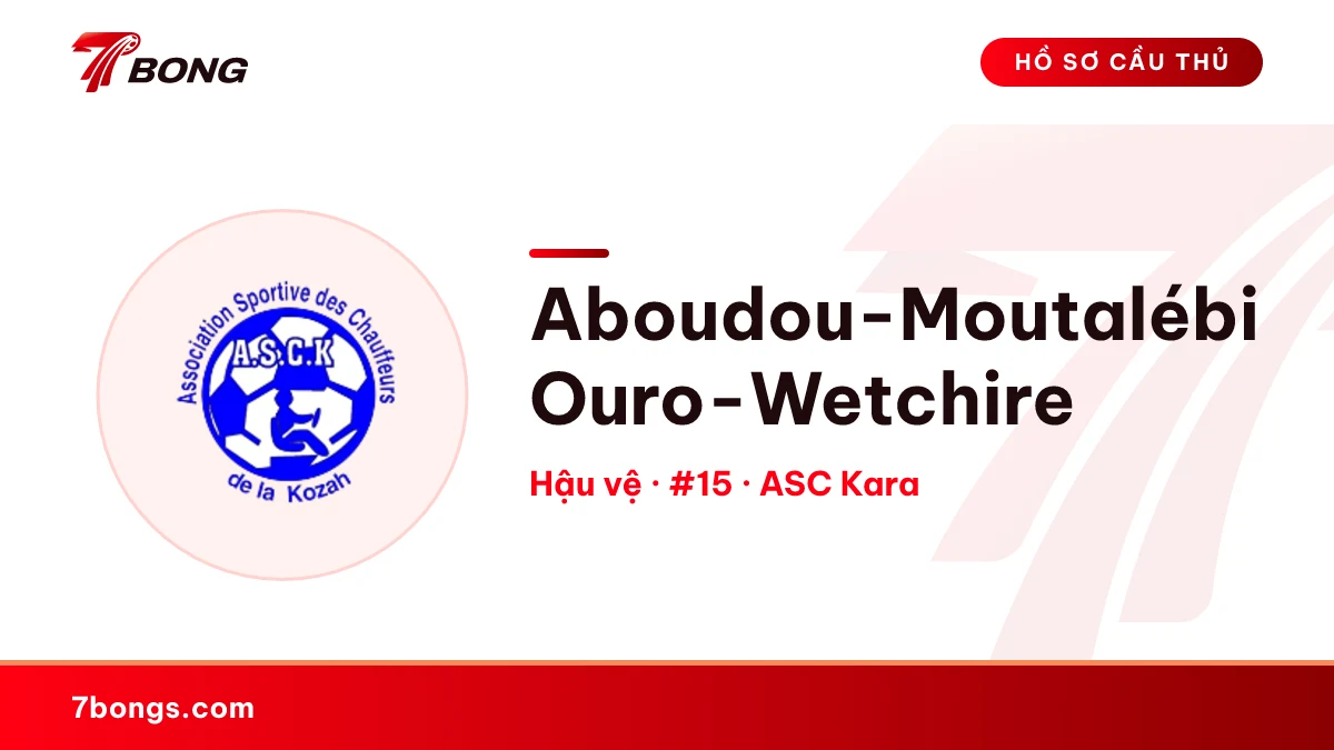 Aboudou-Moutalébi Ouro-Wetchire — ASC Kara