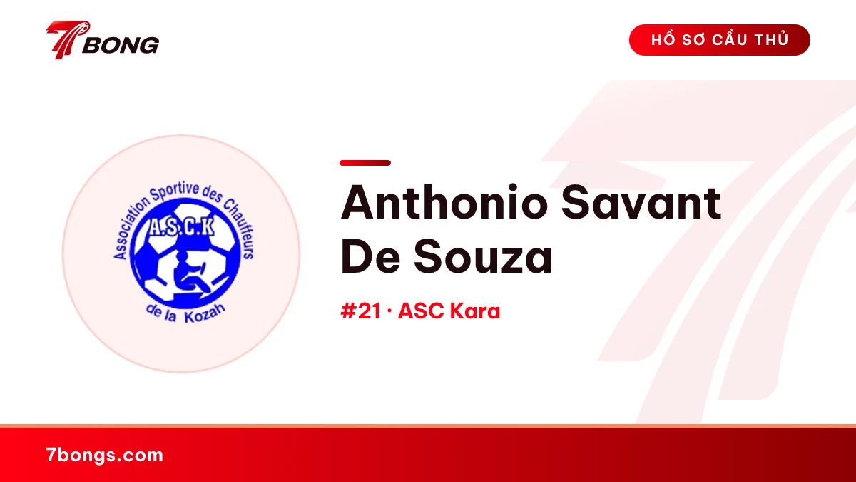 Anthonio Savant De Souza — ASC Kara