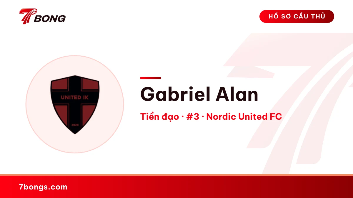 Gabriel Alan — Nordic United FC