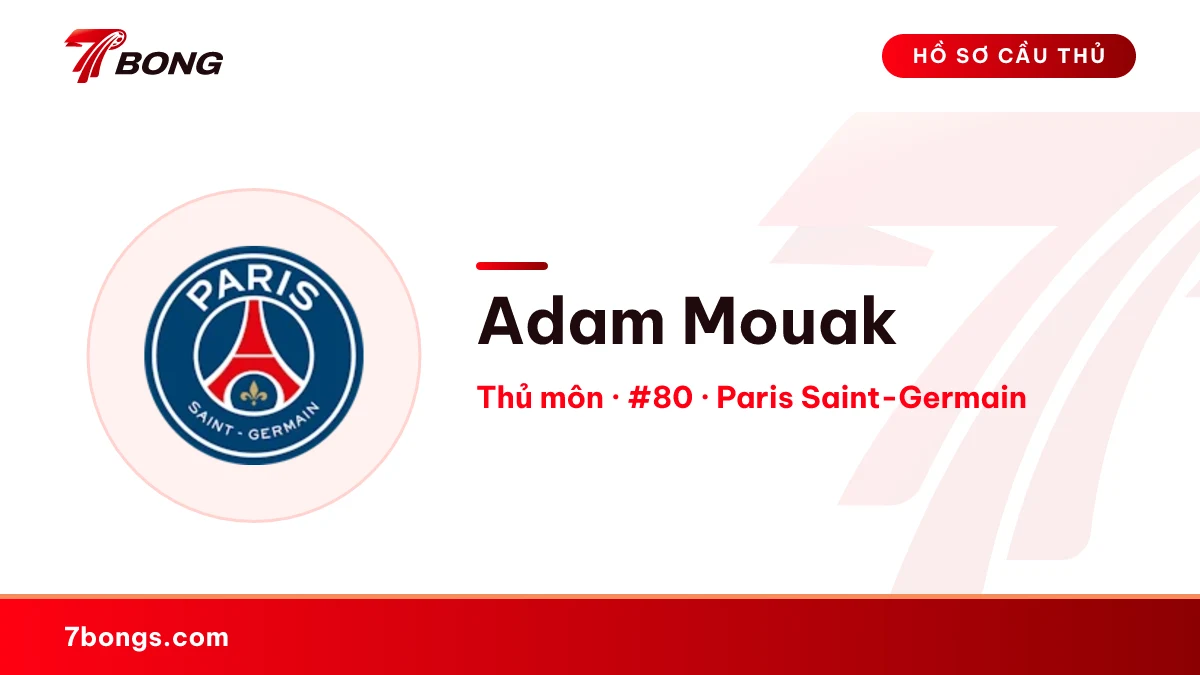 Adam Mouak — Paris Saint-Germain