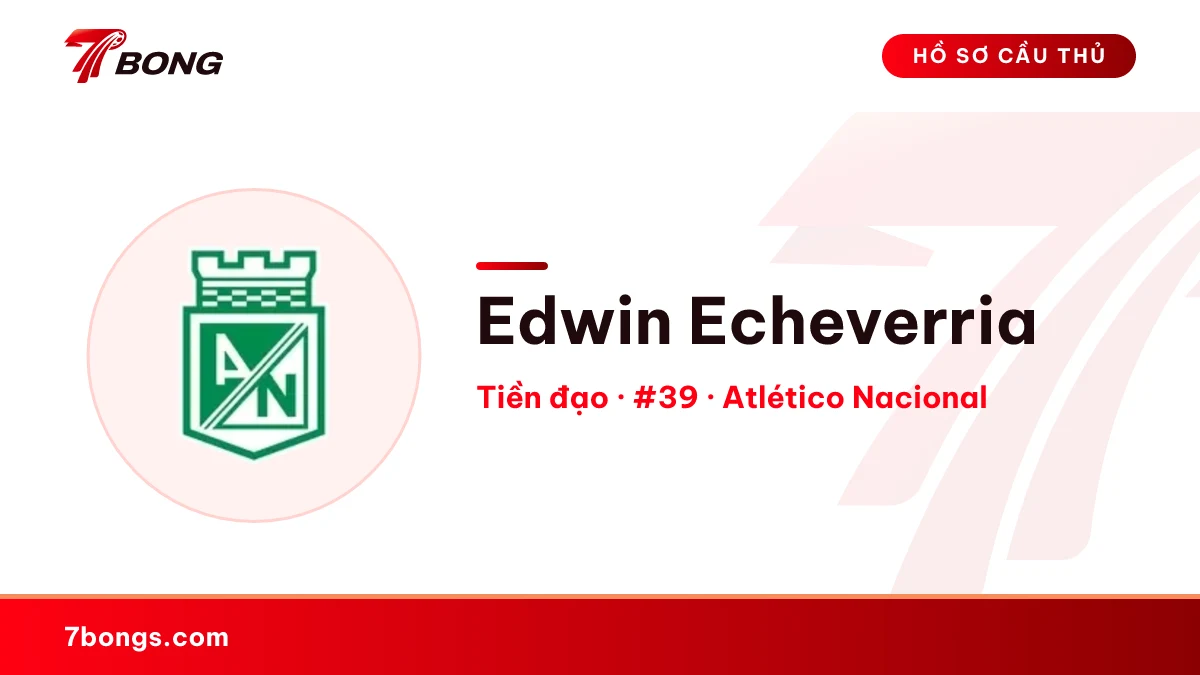 Edwin Echeverria — Atlético Nacional