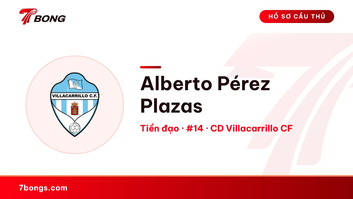 Alberto Pérez Plazas — CD Villacarrillo CF