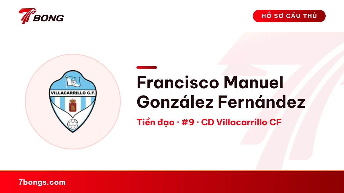 Francisco Manuel González Fernández — CD Villacarrillo CF
