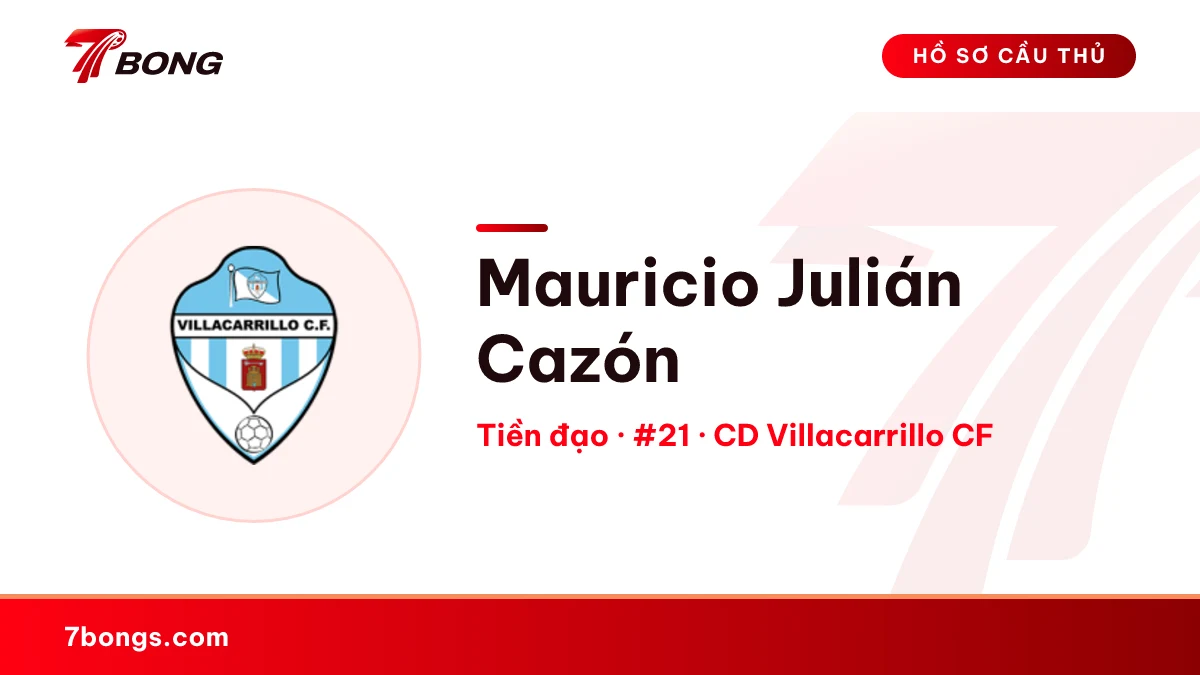 Mauricio Julián Cazón — CD Villacarrillo CF