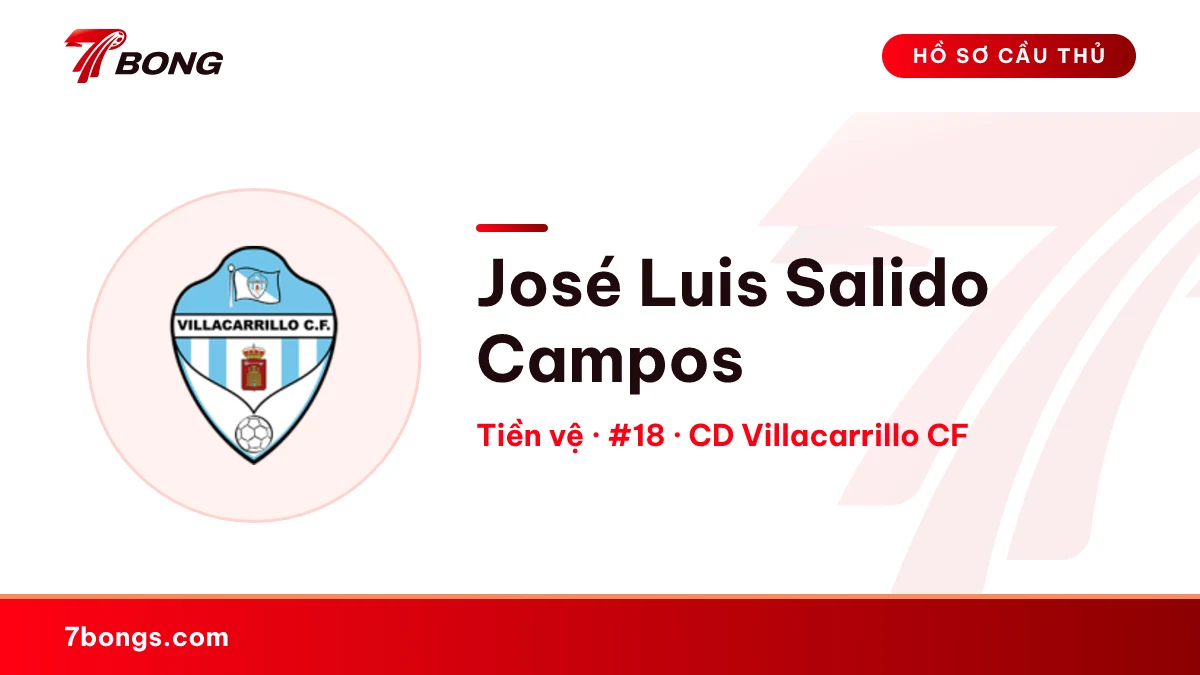 José Luis Salido Campos — CD Villacarrillo CF