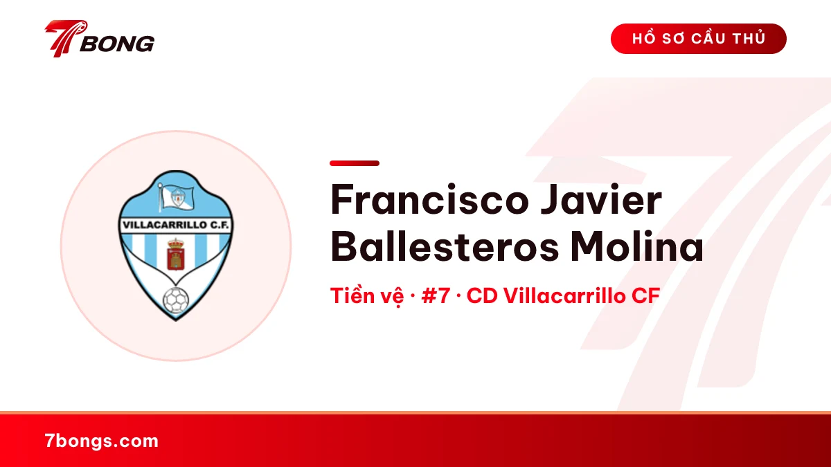 Francisco Javier Ballesteros Molina — CD Villacarrillo CF