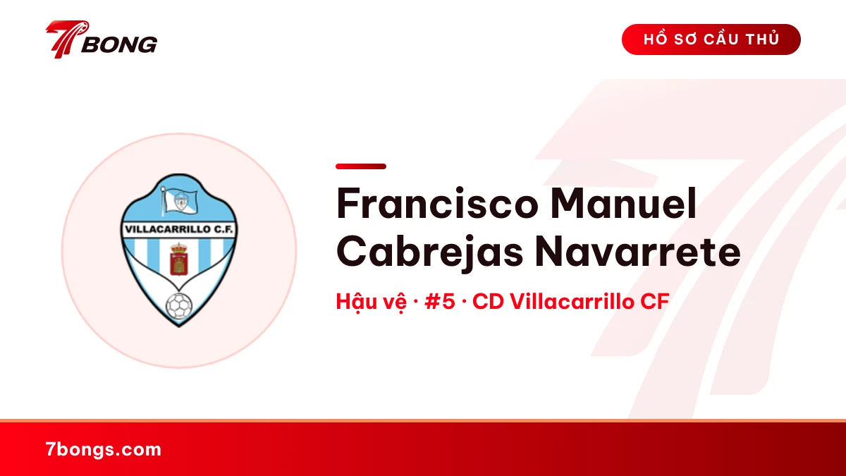 Francisco Manuel Cabrejas Navarrete — CD Villacarrillo CF