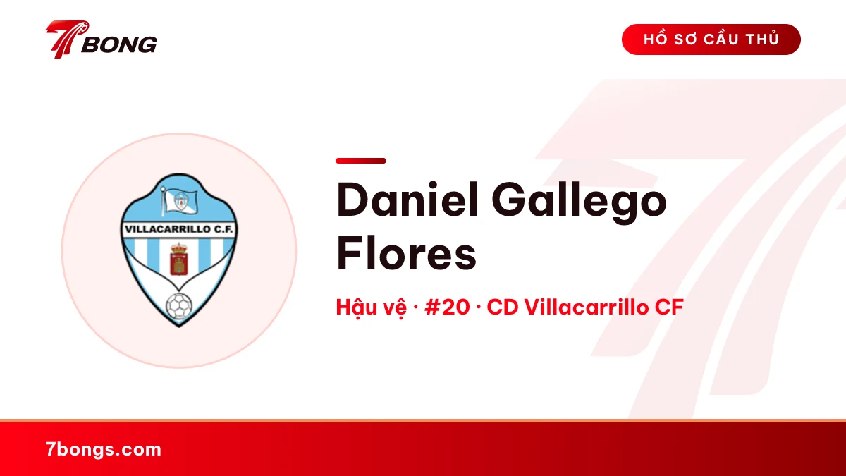 Daniel Gallego Flores — CD Villacarrillo CF