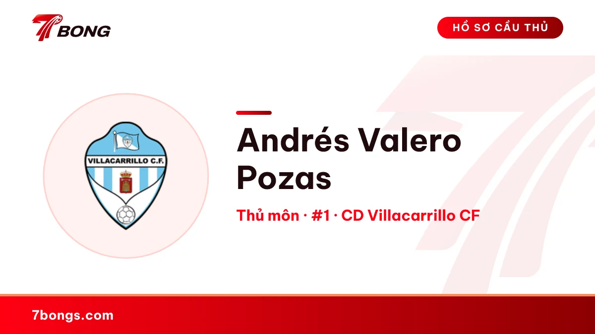 Andrés Valero Pozas — CD Villacarrillo CF