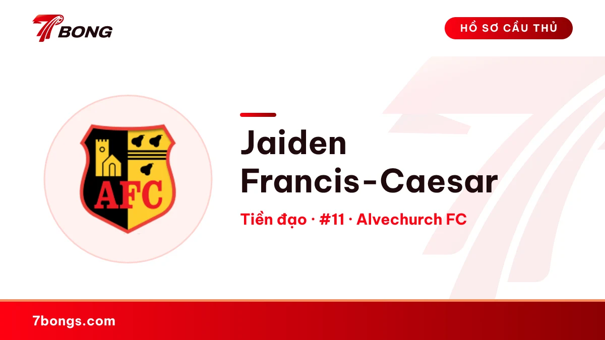 Jaiden Francis-Caesar — Alvechurch FC