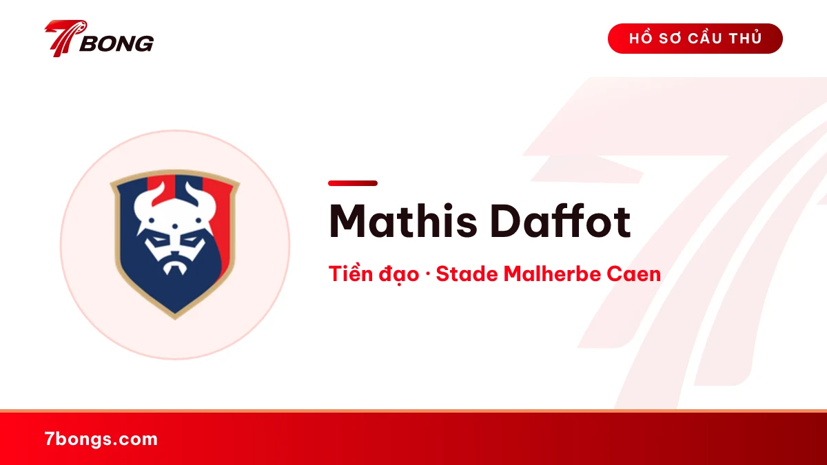 Mathis Daffot — Stade Malherbe Caen